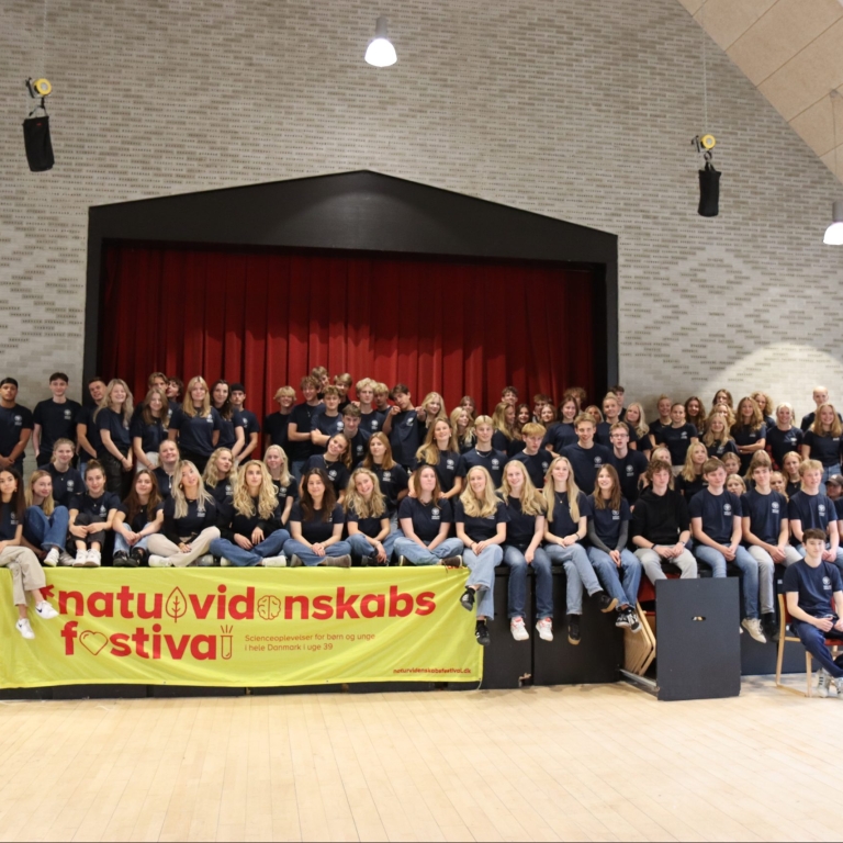 VG holdt naturvidenskabsfestival for lokale folkeskoler d. 30. september 2021