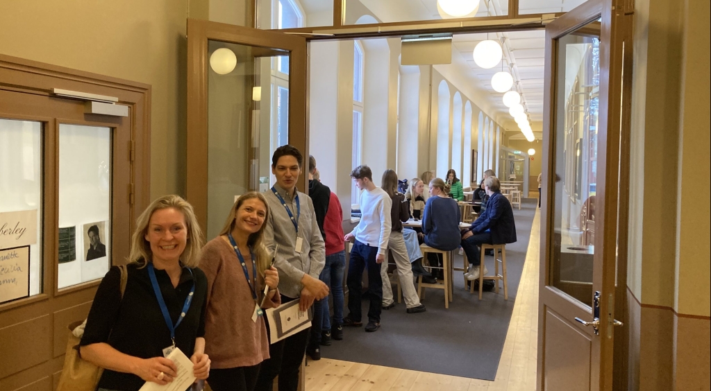 VG-lærere på jobshadowing i Stockholm på Victor Rydberg Gymnasiet Odenplan