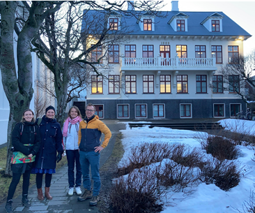 Fem lærere tog til Island på Jobshadowing